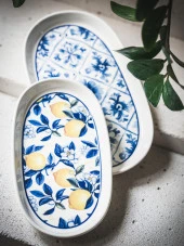 The Mia Odore Di Limone Oval Servis 2li 26 cm ODL0012 thumbnail 3