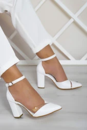 Erkan Saçmacı Aurora Beyaz Vegan Şeffaf Tasarımlı Ayakkabı thumbnail 2