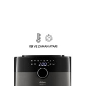 Arzum AR2074-B Airtasty XL Yağsız Fitöz Airfryer, 6 Litre Kapasite, Bakır - 3