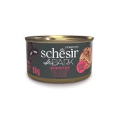 Schesir After Dark Tavuk ile Sığır Et Suyunda Konserve 80 g - 1