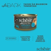 Schesir After Dark Wholefood Tavuklu ve Yumurtalı Yetişkin Kedi Konservesi 80 Gr - 4