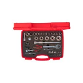 İzeltaş 1113 Altı Köşe Lokma Takımı 1/4 - 1/2'' 35 Parça - 1