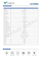 3000 Watt 12V Tam Sinüs İnverter Lexron thumbnail 4