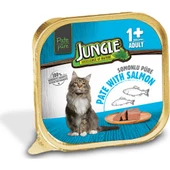 Jungle Kedi 100g Balıklı Ezme/Pate Mama Skt: 09/2025 - 1
