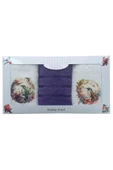 3 lü Kuş Baskılı %100 Pamuklu Mutfak Havlusu 30 x 50 Cm - 6