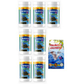Amore Turtle Green Sticks 7x125ml Sürüngen ve Kaplumbağa Yemi, Kaya Tuzu Tabletleri - 1