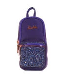 Kaukko Junior Bag Bright Kalem Çantası Taşlı Lacivert K2556 - 1