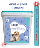 Silky  - Evcil Hayvan Tüy Ve Pati Temizleme Mendili - Doğal Esanslı 400ad mendil - 1