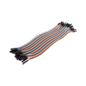 40 Pin Ayrılabilen Dişi-Dişi Jumper Kablo-200 Mm - 1