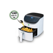 Wiami Wiami Air Fryer 3.5 Litre Beyaz Akıllı Fritöz - 4