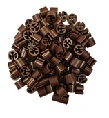 ASKI için BASKISIZ (KAHVE RENGİ)' Benden Boncuğu (100 Adet) - 1