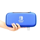 Cosmostech Nintendo Switch Oyun Konsolu Uyumlu Taşıma Çantası Kılıf Mavi - 1