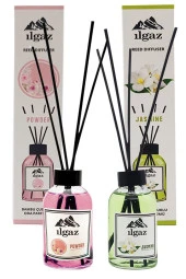 Pudra Bambu Çubuklu Oda Kokusu 110 Ml & Jasmine Bambu Çubuklu Oda Kokusu 110 Ml 2'li Ortam Kokusu Seti thumbnail 2