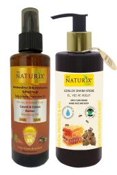 Kakao ve Havuç Yağlı Yoğun Bronzlaştırıcı Spf 15+ Güneş Yağı 200 Ml & Propolis ve Bal Özlü El Yüz Vücut Losyonu 250 Ml thumbnail 1