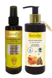 Bronzlaştırıcı ve Nemlendirici Spf 30+ Güneş Yağı 200 Ml & Propolis ve Bal Özlü El Yüz Vücut Losyonu 250 Ml thumbnail 1