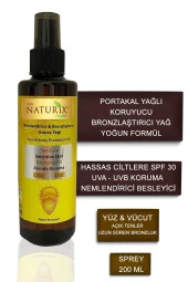 Bronzlaştırıcı ve Nemlendirici Spf 30+ Güneş Yağı 200 Ml & Propolis ve Bal Özlü El Yüz Vücut Losyonu 250 Ml thumbnail 2