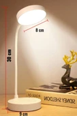 Şarjlı Masa Lambası – 3 Farklı Işık Tonlu, Ayarlanabilir, Kitap Okuma ve Çalışma İçin LED Masa Lambası - 5