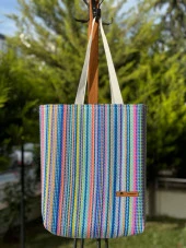 CRAFT HOME COLORFUL PLAJ ÇANTASI - 4