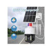 QASUL 5MP (Kablosuz) Kamera, Güvenlik İçin Güneş Enerjili Panel (Kablosuz) Dış Mekan Kamerası - 7