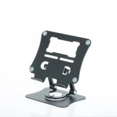 Polham 360 Derece Dönebilen Yükseklik ve Açı Ayarlı Notebook ve Tablet Standı, Kaydırmaz, Katlanabilir Stand - 1