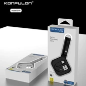 Konfulon S80 Lightning 2A 1m Makaralı Kutu Şarj Kablosu - 9