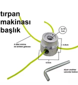 Çim Biçme Makinesi Kafası Tırpan Misinası Kafası Tırpan Makina Kafası Ahtapot Başlık - 2