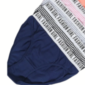 TUTKU 6 LI KADIN KÜLOT BİKİNİ  RENKLİ KARISIK  S BEDEN PAMUK - 1