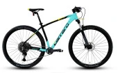 Carraro Big 2911 29"Jant 48 Cm 11 Vites HD Dağ Bisikleti Turkuaz Siyah Sarı thumbnail 2
