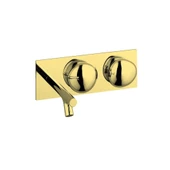 Artema İstanbul Ankastre Lavabo Bataryası Gold Altın A41808 - 1
