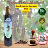 Bozkır Tahin MerkeziDoğal Keçiboynuzu (Harnup) Özü 700 gr - (soğuk sıkım&Şekersiz) thumbnail 3