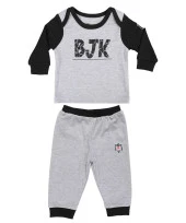 Beşiktaş Orijinal Uzun Kol Bebek Eşofman Takım Hediyelik Ahşap Kutulu - 2