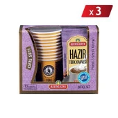 Altın Cezve Hazır Türk Kahvesi Ofis Seti Sütlü 10 x 11 Gr - 3LÜ PAKET - 1