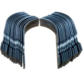 Universal Federli Süper Çelik Çapa Bıçağı 28 cm- 24 adet - 3