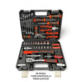 MELZOHOME 58 PARÇA 72 DİŞ CIRCIR KOLLU TAKIM ÇANTASI - 1