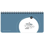Hisli Şeyler Spiralli Planner Akışına Bıraktım 13x27 - 1