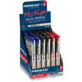 Pensan Roller Kalem My-Sign Jell Bilye Uçlu İmza Kalemi 1.0 MM  MSK 36 LI 6030 - 1