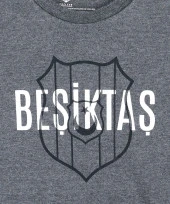 Beşiktaş Orijinal Lisanslı Logo Baskılı Çocuk Sweat + Bileklik Set Hediyelik Ahşap Kutulu - 5