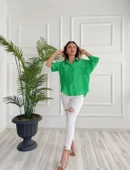 Kadın Gömlek Yeşil thumbnail 6