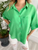Kadın Gömlek Yeşil thumbnail 1