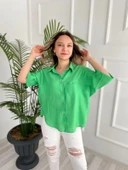 Kadın Gömlek Yeşil thumbnail 5