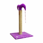 Bedspet İnce Kedi Tırmalama Tahtası 50 Cm Mor - 1