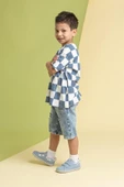 Smart Walker Recycled Canvas Eco Açık Mavi Barefoot Çocuk Ayakkabı - 4