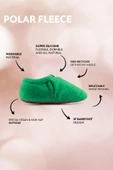 Polar Fleece Yeşil Polar Barefoot Patik thumbnail 2