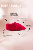 Polar Fleece Fuşya Polar Barefoot Patik thumbnail 2