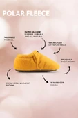 Polar Fleece Sarı Polar Barefoot Patik thumbnail 2