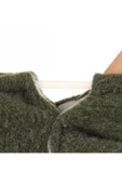 Hopfrög Kids Recycled Woo Wooly Yünlü Haki Barefoot Patik - 6