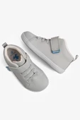 Hopfrög Kids Smart Walker High Top Süper Mat Havalı Gri Barefoot Çocuk Bot thumbnail 3