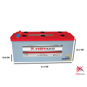 YİĞİT AKÜ 12 V 135 AH EFB 950A(EN) 2024 ÜRETİM - 2