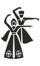 Kafkas Bay -Bayan Folyo Etiket (Siyah) 18 Cm - 1