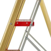 Alüminyum 4 Basamaklı Gold Merdiven (SAR1524) thumbnail 3